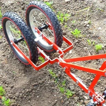 Terrateck Doppelradhacke "Profi" - Aldinger Technik