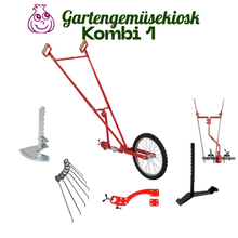 Laden Sie das Bild in den Galerie-Viewer, Gartengemüsekiosk Kombi 1